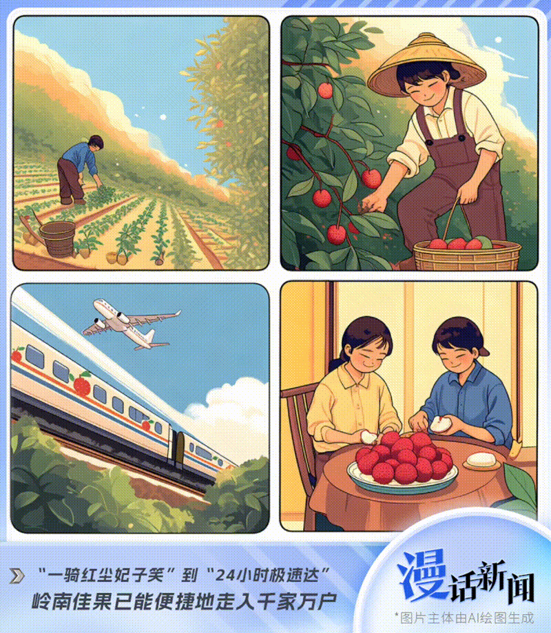 荔枝走进千家万户,是技术革新的壮阔图景 荔枝走进千家万户,是技术革新的壮阔图景